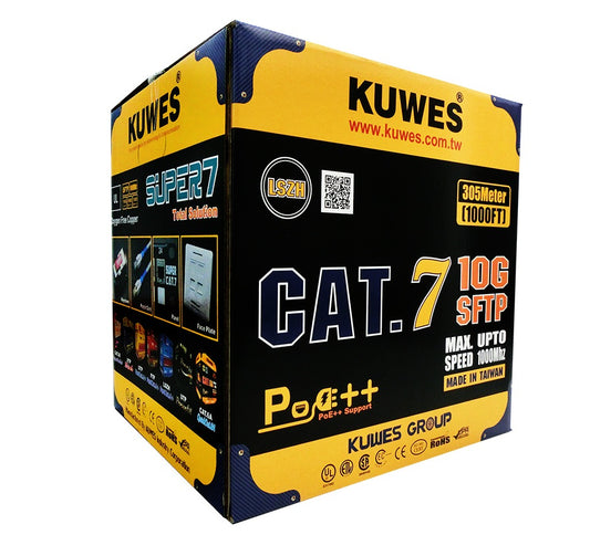 Kuwes CAT-7 SFTP Cable 305 MTR