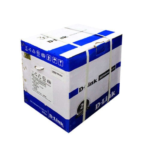 كابل شبكة D-Link CAT-6 UTP بطول 305 متر 24AWG - كابل شبكة 