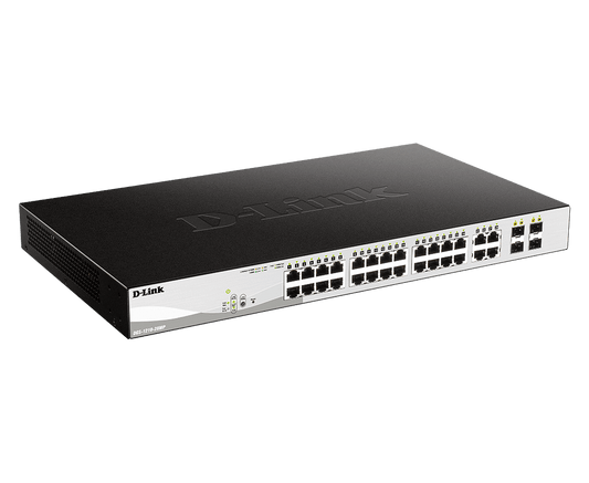 D-Link DGS-1210-28P 28 Port Gigabit  Smart  Managed PoE Switch