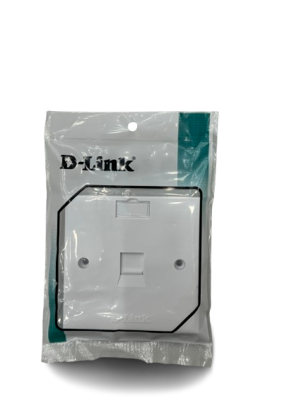 D-Link Cat6 Single Faceplate