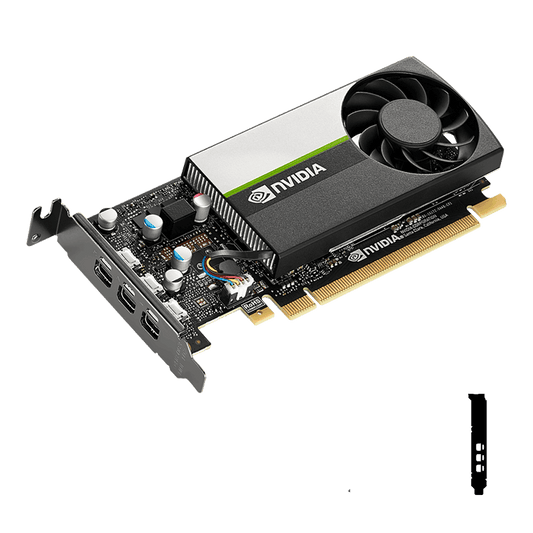 PNY NVIDIA Quadro T400 3mDP 4GB GDDR6 64-Bit Workstation Video Card