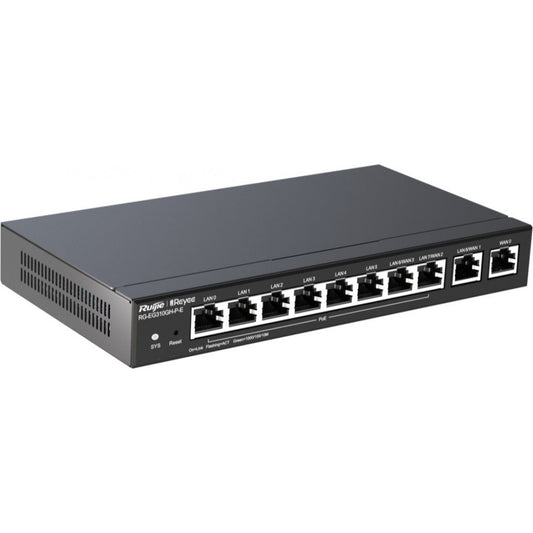 Ruijie RG-EG310GH-P-E Desktop 10-port full gigabit router