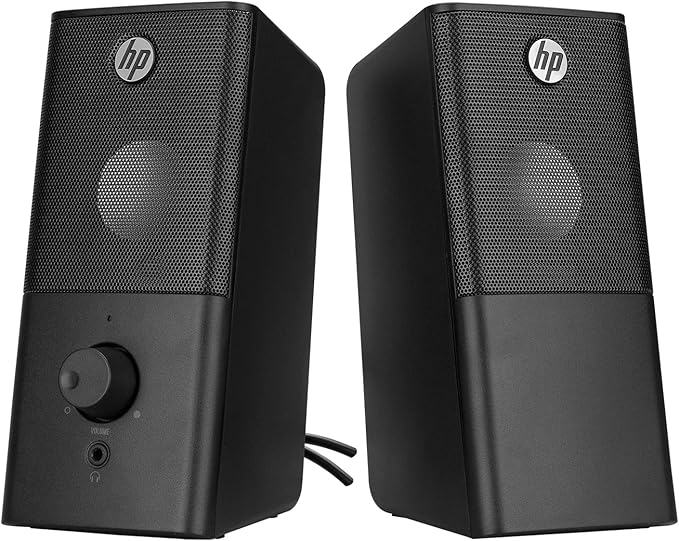 HP DHS-2101 Multimedia USB 2.0 Speaker - Black