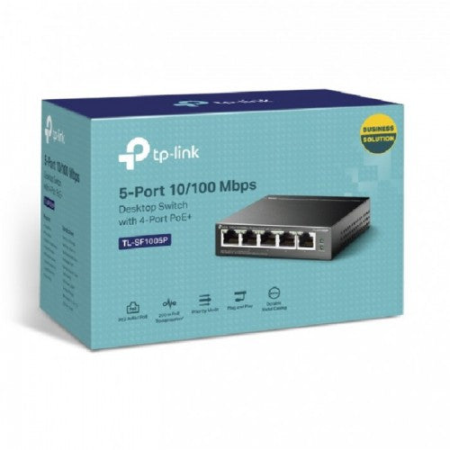 محول سطح المكتب TP-Link Gigabit ذو 5 منافذ