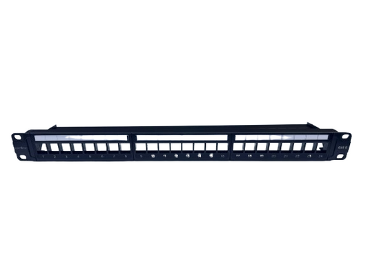 Superiortec Cat6 24 Port Unloaded Patch Panel