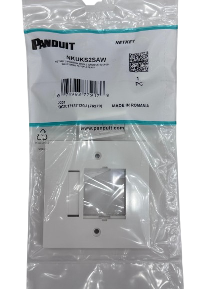 Panduit Dual Face Plate