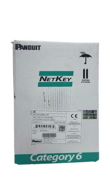 Panduit Cat6 UTP 24 Awg Cable 305 Mtr NUC6C04BU-FE