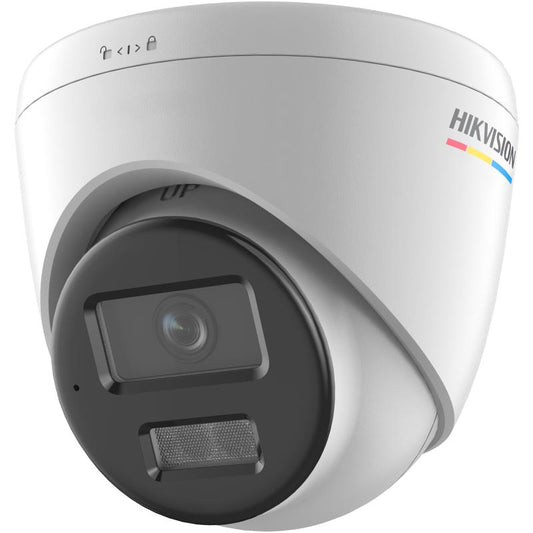 كاميرا شبكية Hikvision DS-2CD1347G2H-LIU 4 ميجا بكسل ColorVu مع برج ثابت وإضاءة هجينة ذكية