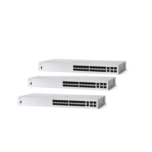 مفتاح Cisco Business CBS350-24P-4G المُدار | 24 منفذ GE | PoE | 4x1G SFP