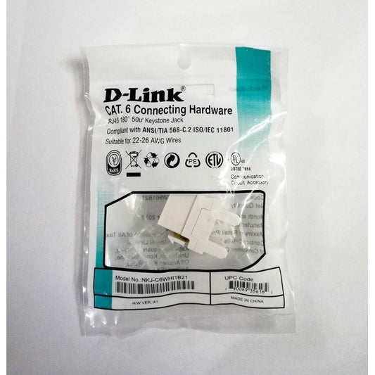 D-Link cat6 UTP Keystone Jack