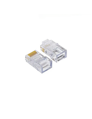 موصلات D-Link Cat 6 UTP RJ45 (عبوة من 100 قطعة)