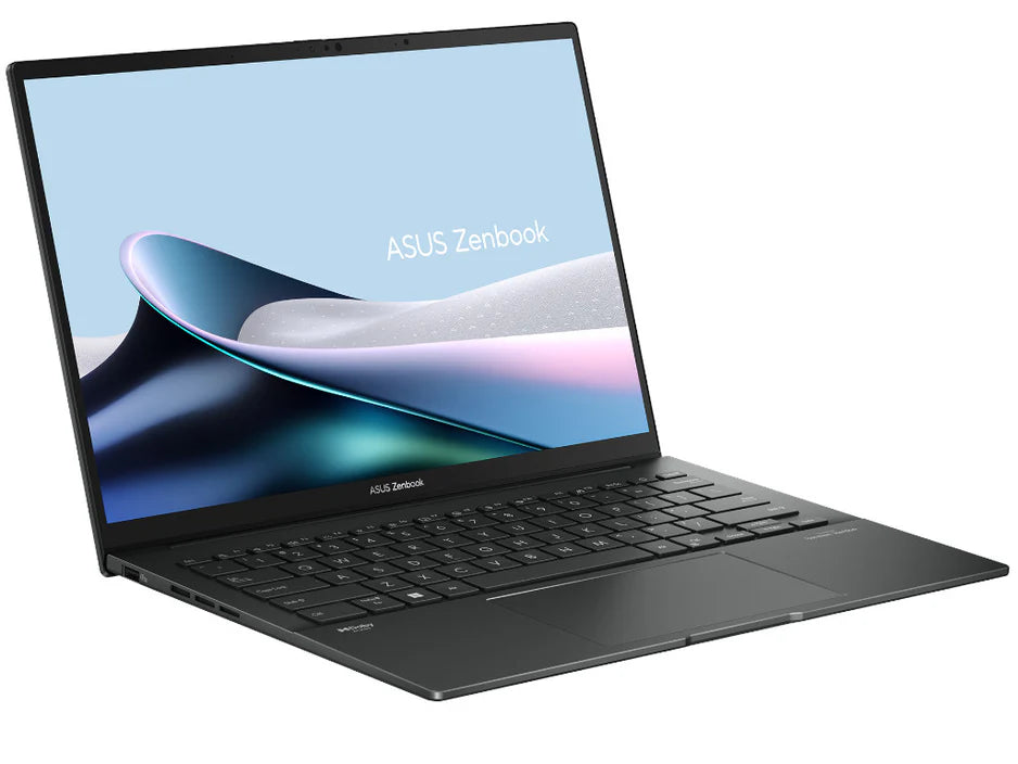 ASUS - Zenbook 14 OLED 14” WUXGA Touch Laptop, Intel Core Ultra 7 - Intel Evo Edition - 16GB Memory - 1TB SSD - Jasper Gray Model:Q425MA-U71TB